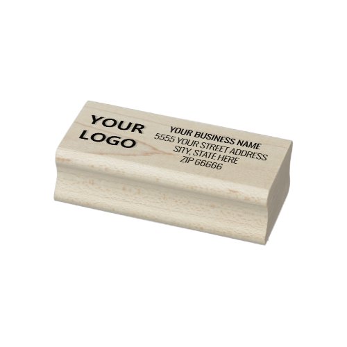 Personalized Business Logo Address Name Stamp