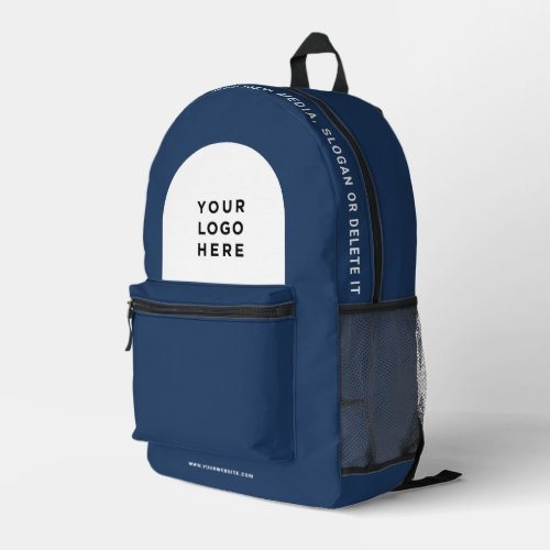 Personalized Business Logo and Text Employee Printed Backpack