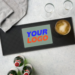 Personalized Business Logo Any Color Bar Mat