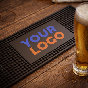 Personalized Business Logo Any Color Bar Mat