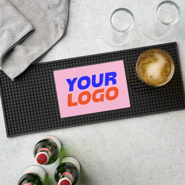 Personalized Business Logo Any Color Bar Mat (Insitu (Bar 1))