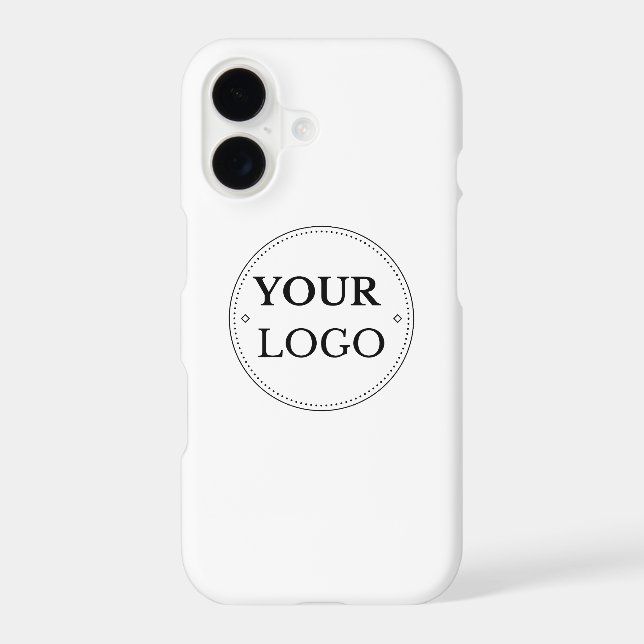 Personalized Business Logo Branded Corporate  Case-Mate iPhone Case (Back)