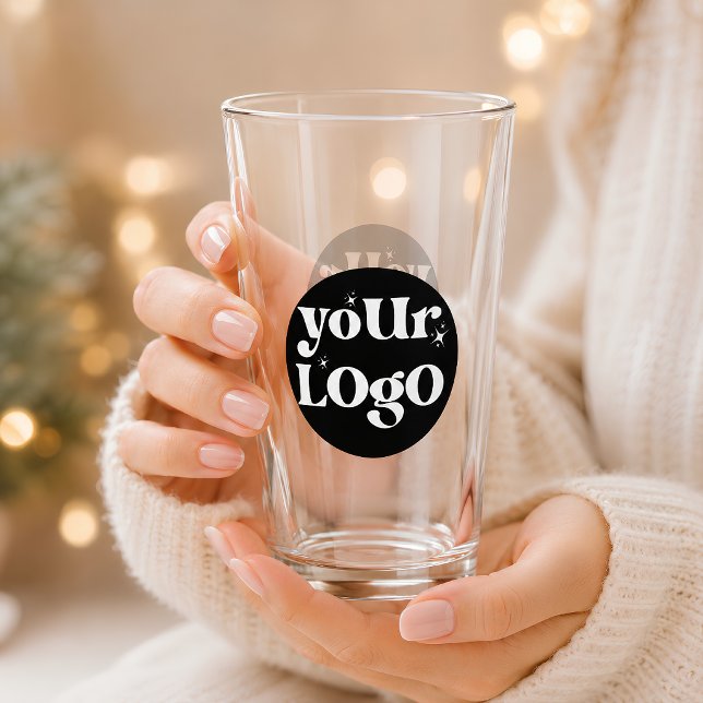 Personalized Business Logo Branded Glass (Creator Uploaded)