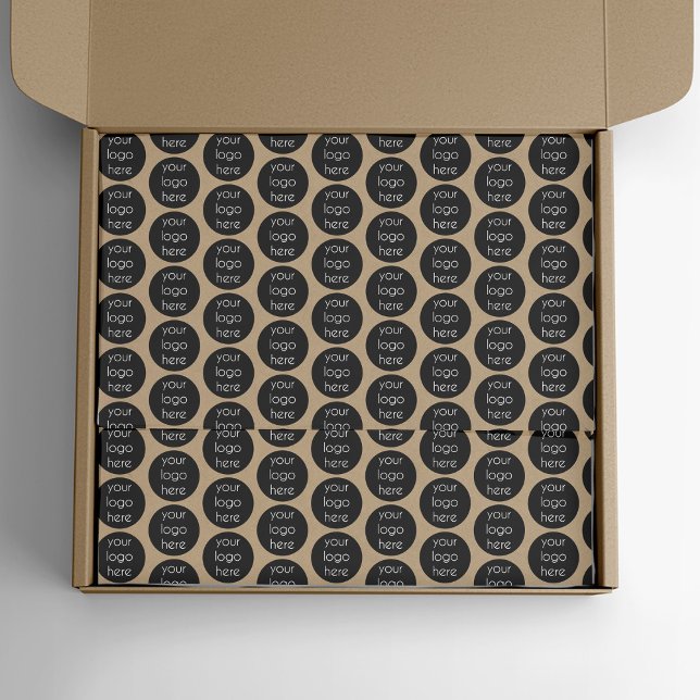 Personalized Business Logo Branded Packaging Kraft Tissue Paper (Creator Uploaded)