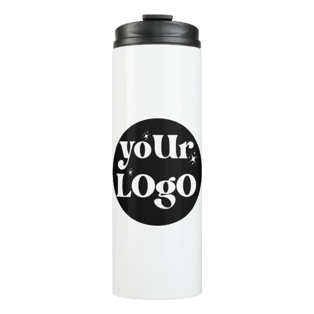 Personalized Business Logo Branded Thermal Tumbler (Front)
