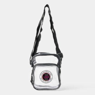 Personalized Business LOGO Clear Crossbody Bag