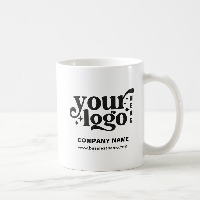 Personalized Business Logo Coffee Mug (Right)