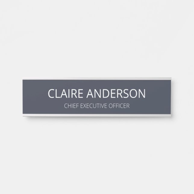 Personalized Business Logo Door Sign (Front)