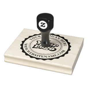 Personalized Business Logo Large Rubber Stamp