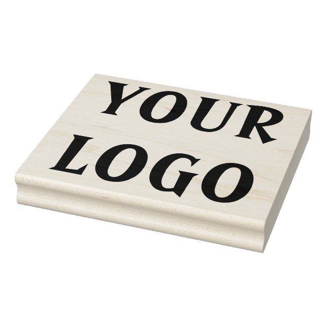 Personalized Business Logo Large Stationery Rubber Stamp (Stamp)