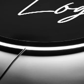 personalized business logo LED sign (Edge)