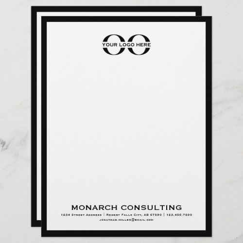 Personalized Business Logo Letterhead Template