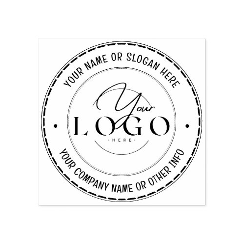 Personalized  BUSINESS LOGO MODERN RUBBER STAMPS