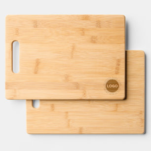 Personalized Business Logo Name & Slogan Engraved Cutting Board