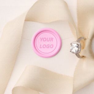 Personalized business logo, name, website, slogan wax seal stamp