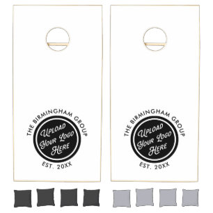 Personalized Business Logo Office Party Cornhole Set