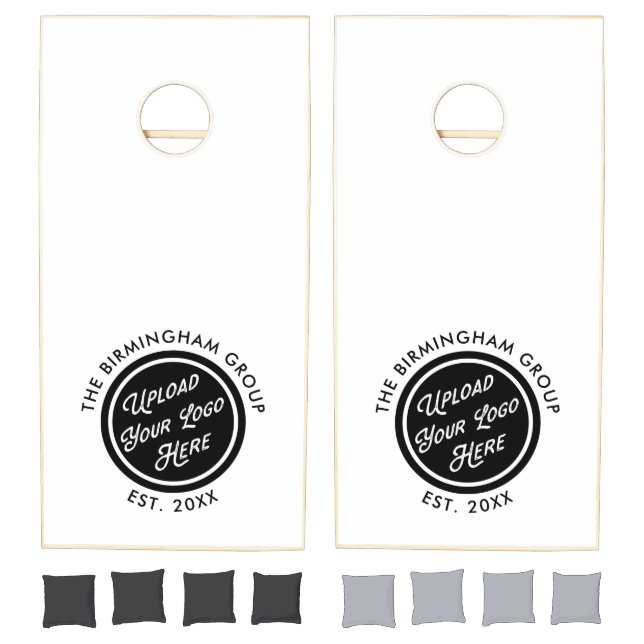 Personalized Business Logo Office Party Cornhole Set (Set)
