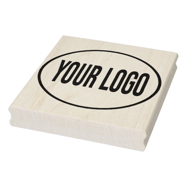 Personalized Business Logo Or Image Large Rubber Stamp (Stamp)