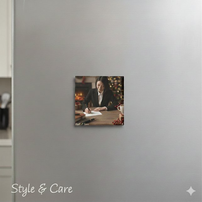 Personalized Business Logo or Image Square Magnet (Personalized Business Logo or Image Square Magnet)