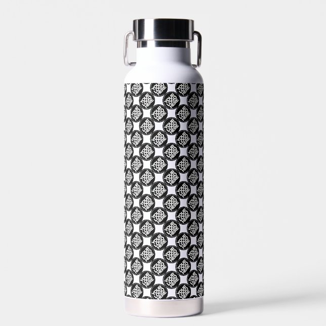 Personalized Business Logo Pattern Water Bottle (Front)