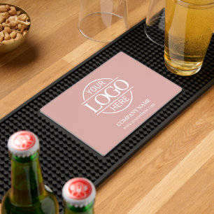 Personalized Business Logo Promotional Branding Bar Mat