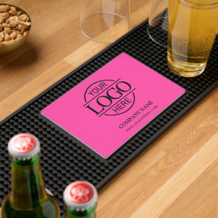 Personalized Business Logo Promotional Branding Bar Mat