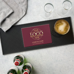 Personalized Business Logo Promotional Branding Bar Mat