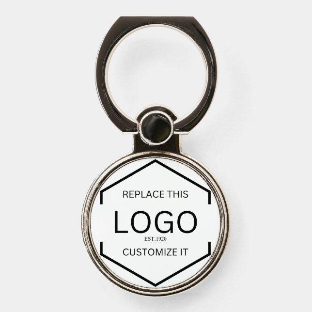 Personalized Business Logo Promotional Marketing  Phone Ring Stand (Front)