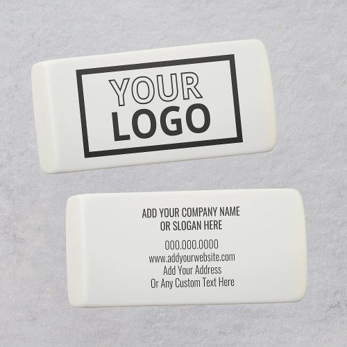 Personalized Business Logo Promotional Supplies Eraser