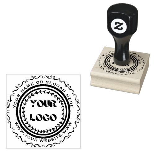 Personalized  Business Logo Rubber Stamp