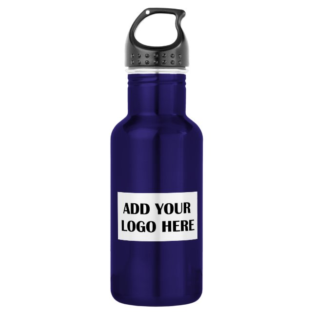 Personalized Business Logo Stainless Steel Water Bottle (Front)