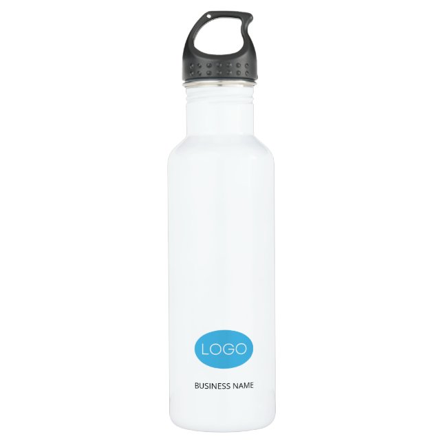 Personalized Business Logo Stainless Steel Water Bottle (Front)