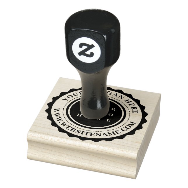 Personalized Business Logo Stationery Rubber Stamp (Stamp)