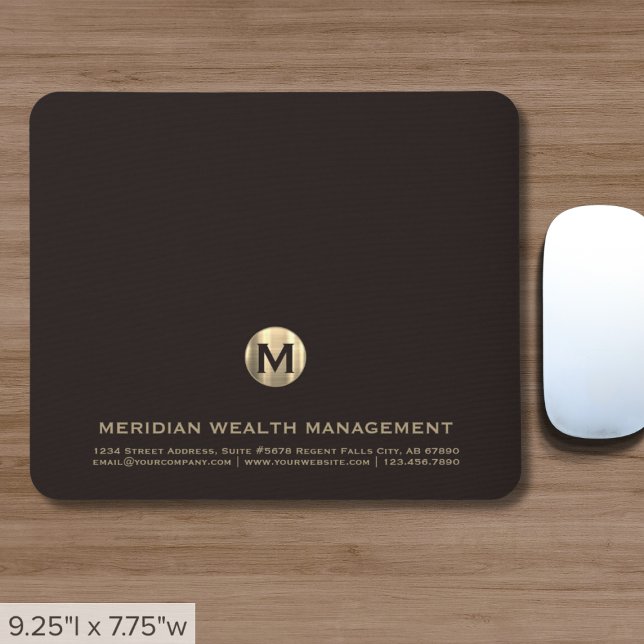 Personalized Business Monogram Mouse Pad (Creator Uploaded)