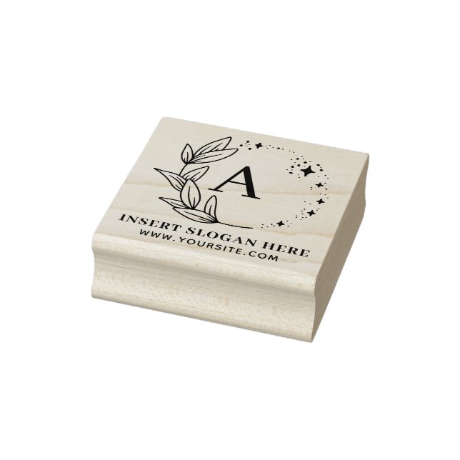 Personalized Business Monogram Self-inking Stamp (Stamp)