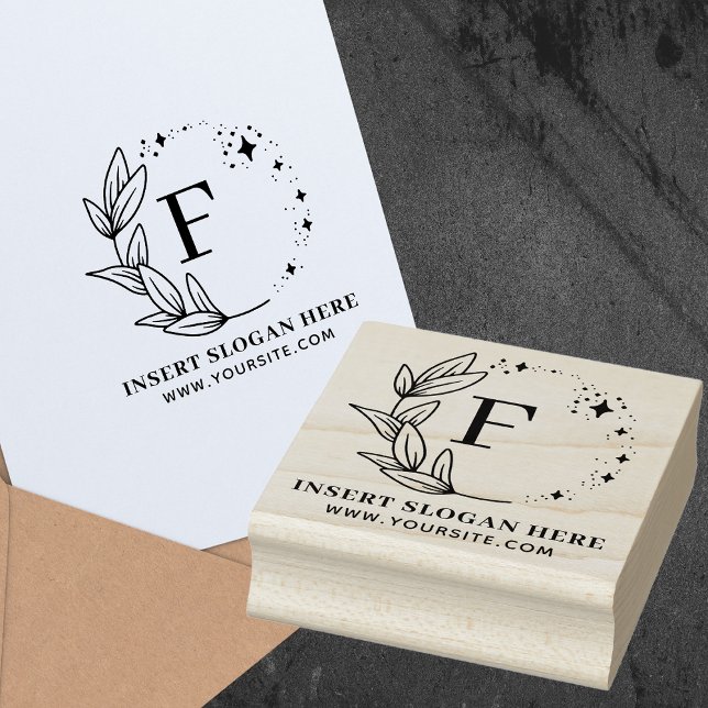 Personalized Business Monogram Self-inking Stamp (Creator Uploaded)