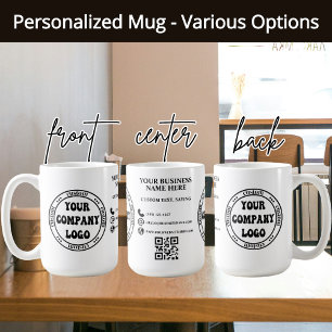 Personalized Business Mugs in Bulk for Promotions