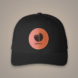 Personalized Business Name Brand Leather Patch Hat