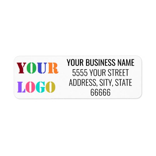Personalized Business Name Return Address Labels