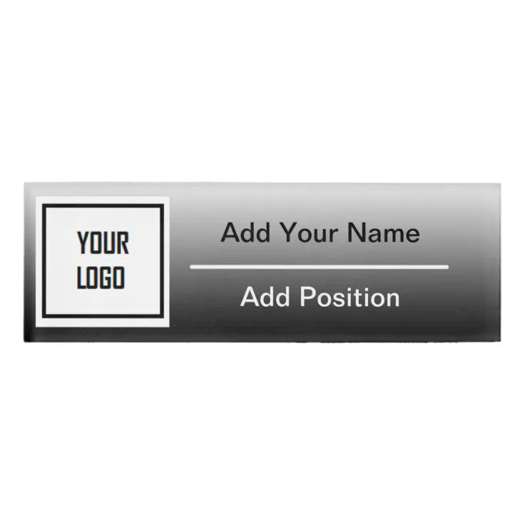 Personalized Business Name Tag | Zazzle