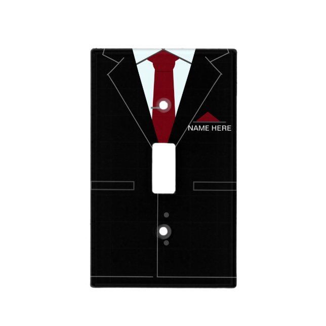 Personalized Business Office Light Switch Cover (Front)