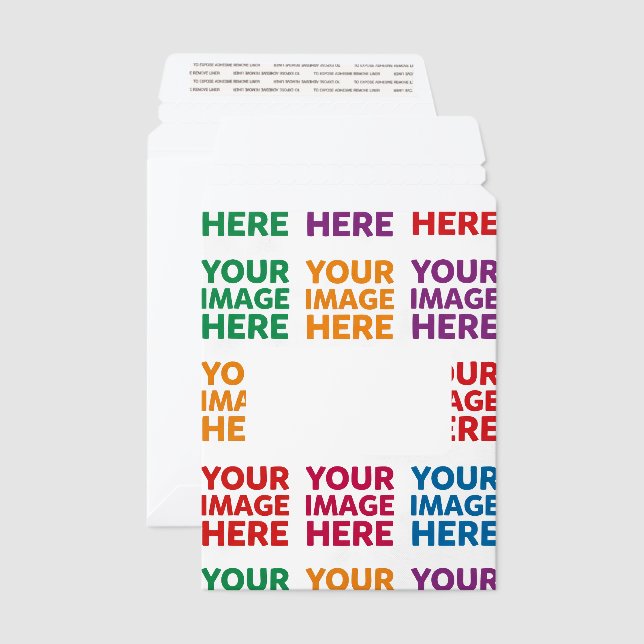 Personalized Business or personal use  Envelope Mailers (Front & Back)