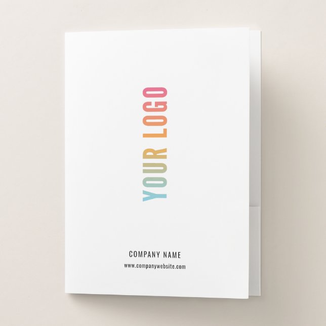 Personalized Business Presentation Folders (Front)