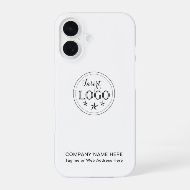 Personalized Business Profile Iphone Case (Back)
