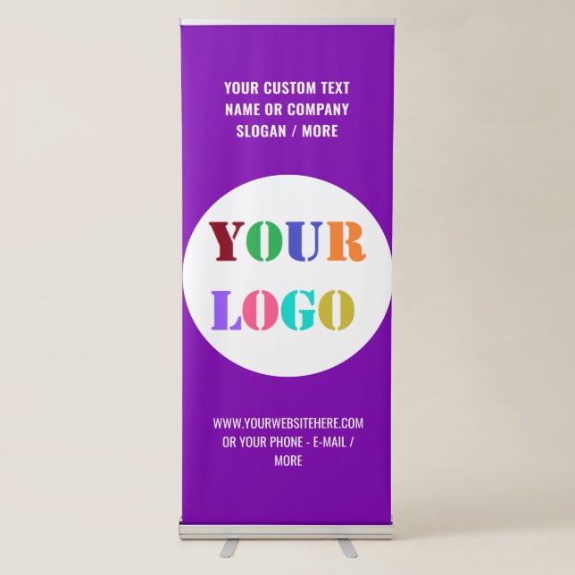 Personalized Business Promotion Retractable Banner (Front)