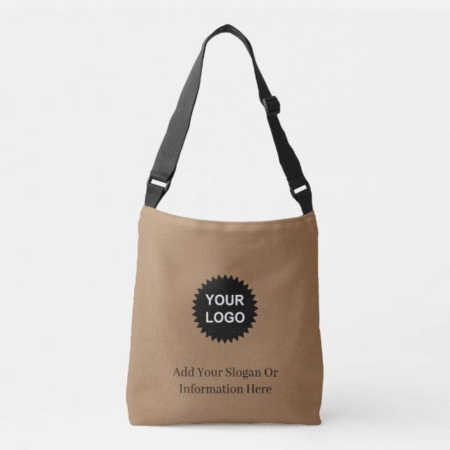 Personalized Business Promotional company Logo  Crossbody Bag (Front)