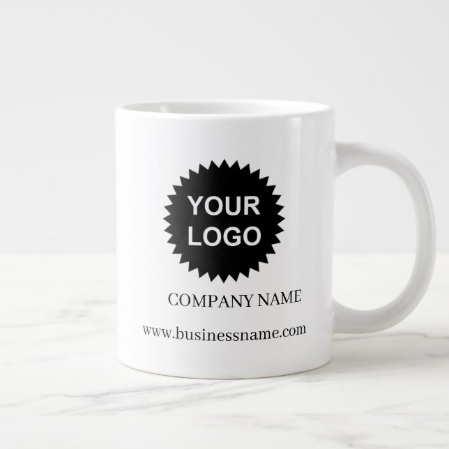 Personalized Business Promotional Logo Giant Coffee Mug (Right)