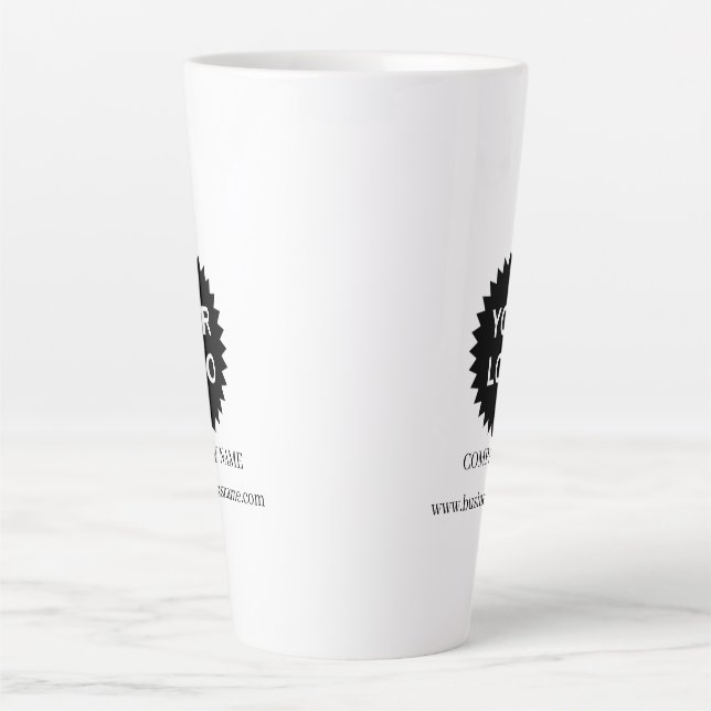 Personalized Business Promotional Logo Latte Mug (Front)