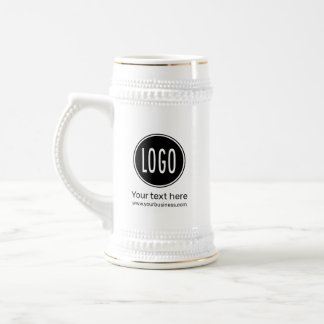 Personalized Business Promotional Logo Mu Beer Stein