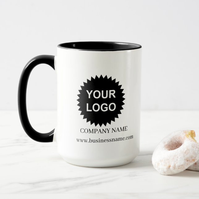 Personalized Business Promotional Logo Mug (With Donut)